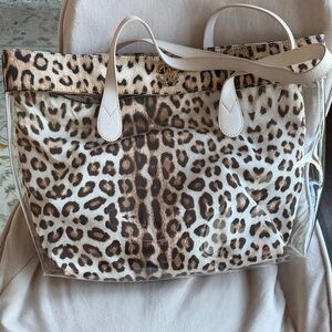 Roberto Cavalli Leopard Tote